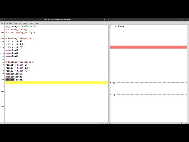 Python Integrated Development and Learning Environment