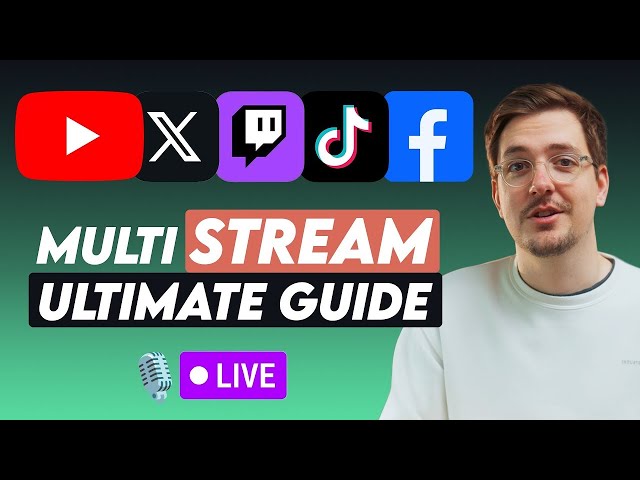 How To EASILY Live Stream Your Podcast [Full Tutorial]