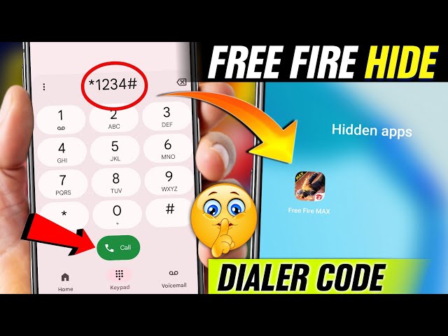 How To Hide Free Fire In Dialer 😍| Phone Dialer me Free Fire Hide Kaise Karen