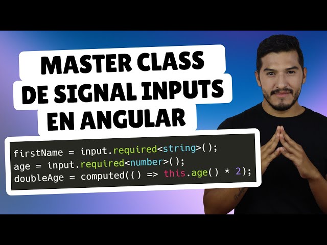 Domina Signal Inputs en Angular: Mejora Rendimiento y Reactividad