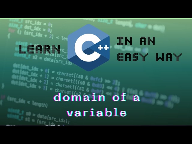 domain of a variable in for loop