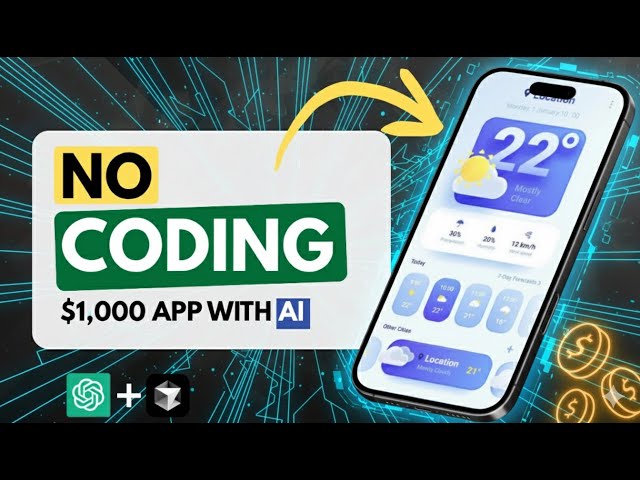 I Build A $1,000 App with AI - (Cursor + ChatGPT + Flutter) For Free