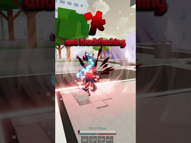 Yuji Black Flash Tutorial #roblox #jjs #yuji