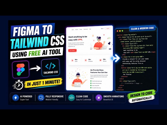 Stop Coding! Google AI Builds Tailwind CSS from Figma Now 😱 #frontenddeveloper
