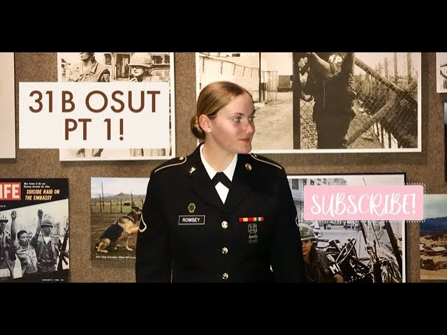 31B OSUT | PT 1!