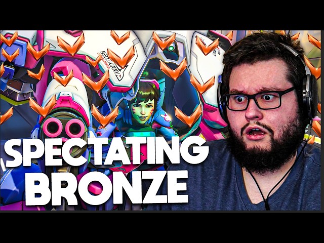 I Spectated One Of The Most Fearless Bronze DVA Players In Overwatch