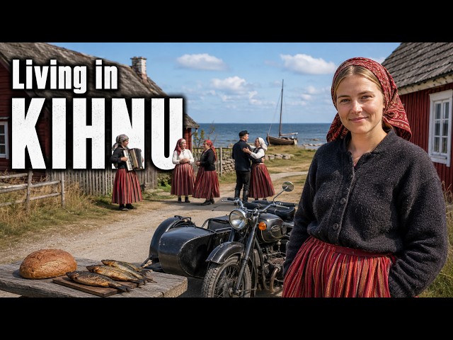 Living in Kihnu | How People Live on a 700-Person UNESCO Island | 4K Documentary