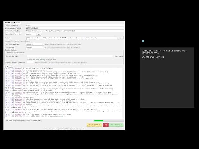 REDSCRIBE DEMO