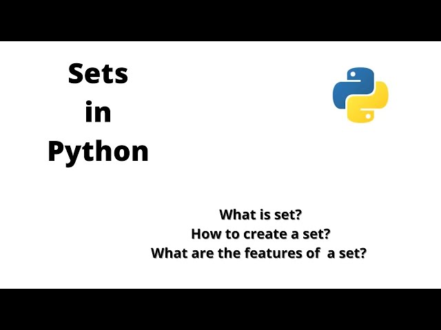 Sets in Python