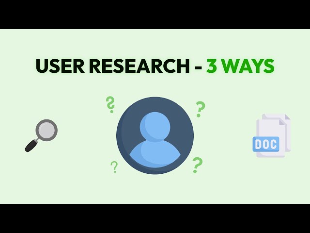 How to conduct basic UX user research (for beginners)