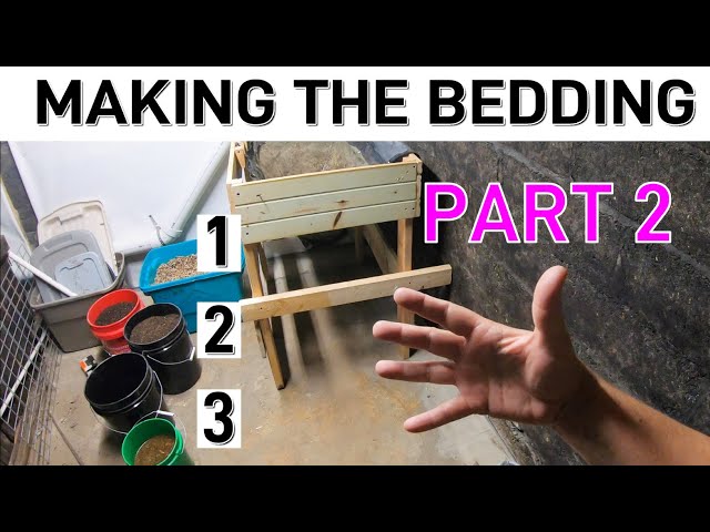 How I Make Perfect Worm Bedding Every Time!- Pre composting
