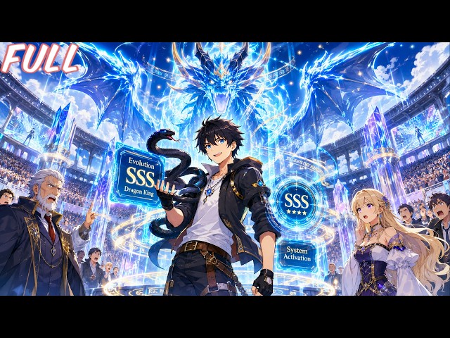 They Laughed at My F-Rank Black Snake—The Divine System Evolved It Into an SSS-Rank Dragon King a...