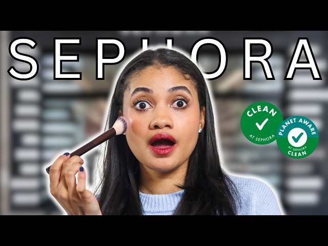 Full Face of Clean Beauty I Actually Use (Sephora Favorites)