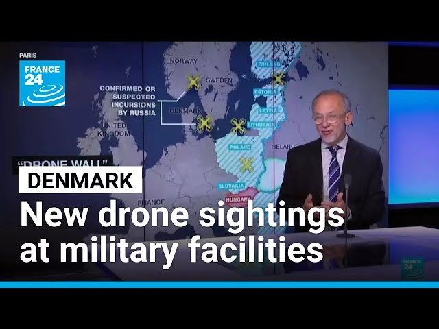 Germany and Denmark report renewed drone sightings • FRANCE 24 English