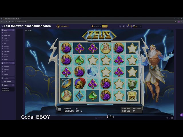 $500 RAW START - HIGHSTAKES BACCARAT - ROOBET CODE: "EBOY" FOR ALL GIVEAWAYS