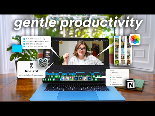 My productivity system for content creators (non-hustle version)
