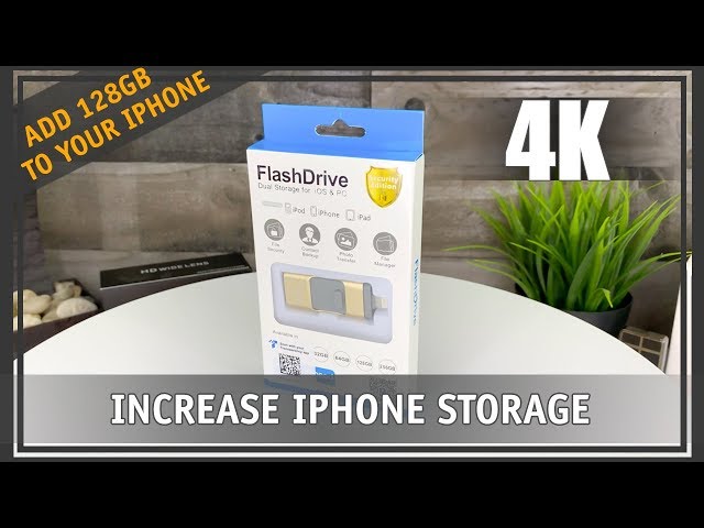 Increase iPhone's Storage With USB Flash Drive For iPhone