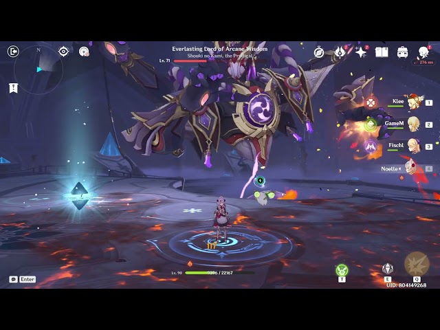 Genshin Impact Defeat the Everlasting Lord of Arcane Wisdom