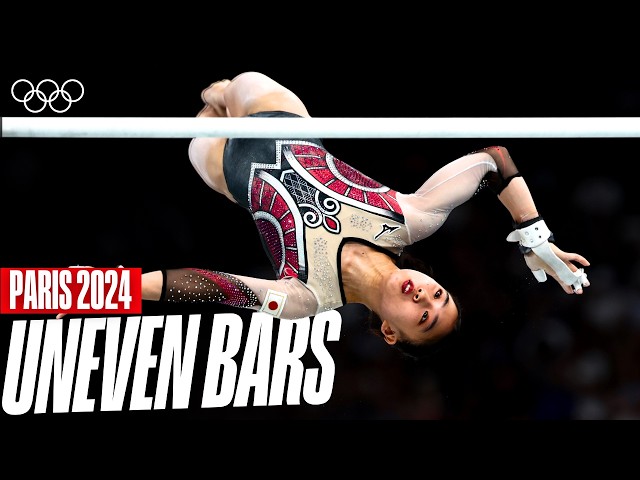 Making Japan Proud! 🇯🇵 Kishi Rina's uneven bars in the All-Around Final | Paris 2024