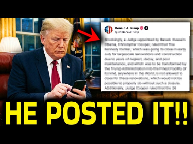Trump Posts MELTDOWN After Suffering HUGE LOSS
