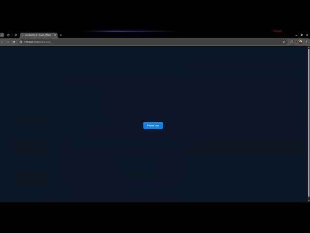🔥 Amazing CSS Button Hover Effect Tutorial | HTML & CSS