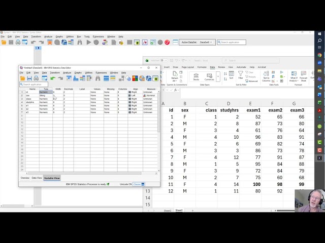 SPSS Lesson 1