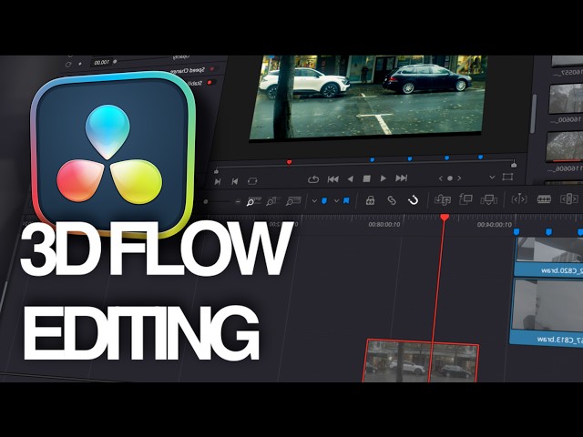 3D flow edit tutorial in Davinci Resolve