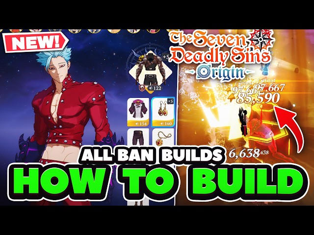 HOW TO BUILD & BREAK SSR BAN! Best Gear & Teams Guide! | 7DS: Origin