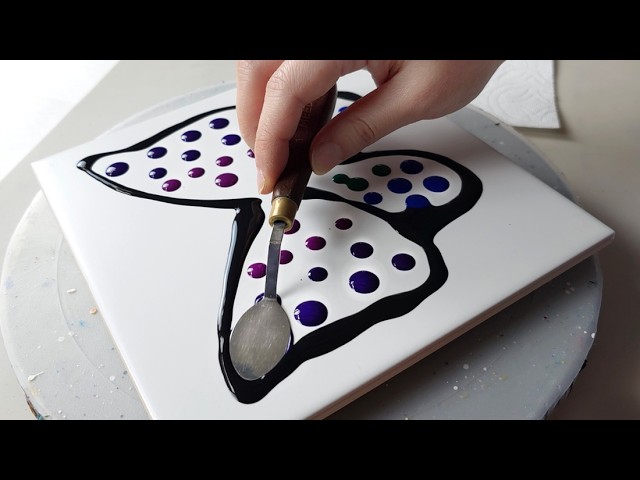 So Beautiful Butterfly 🦋 | Easy Acrylic Painting for Beginner