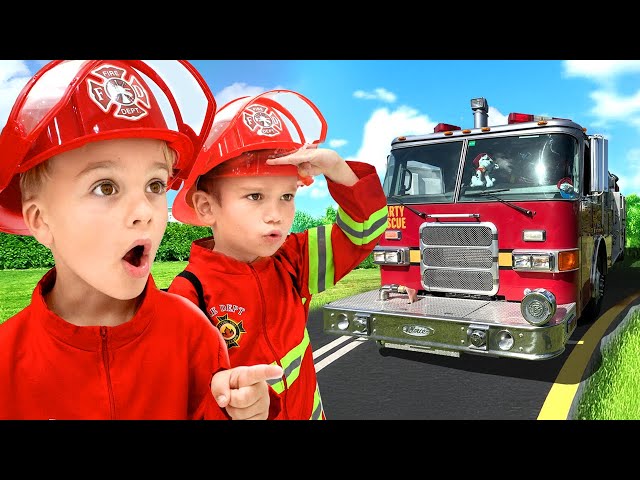 Chris and the Firefighter Rescue Mission