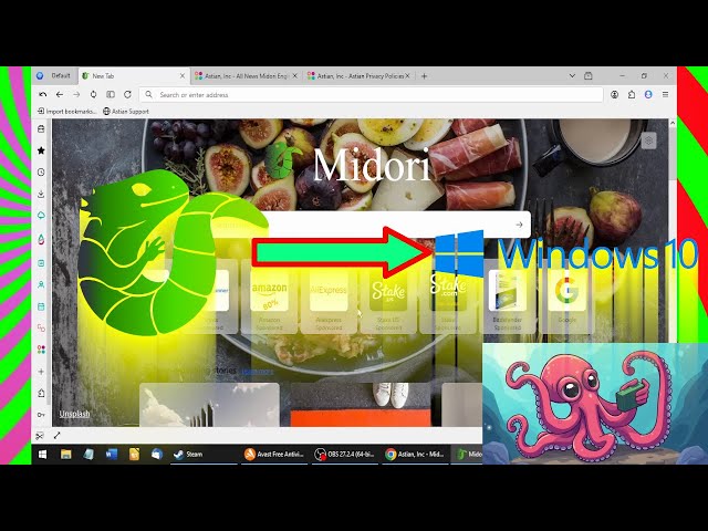Quick Tech-tips - Install Midori on Windows 10