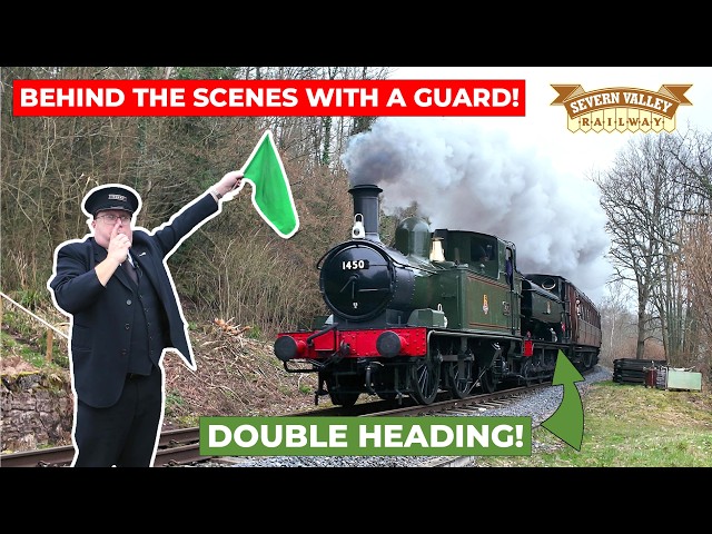 BEHIND THE SCENES with a GUARD at the SVR!
