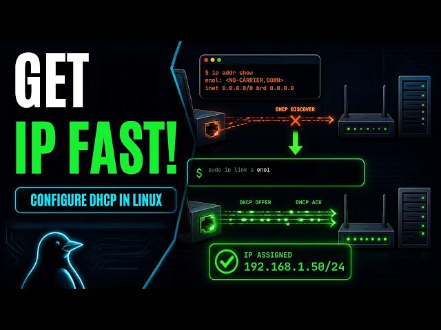 How to Configure DHCP IP Address in Linux (Step-by-Step)