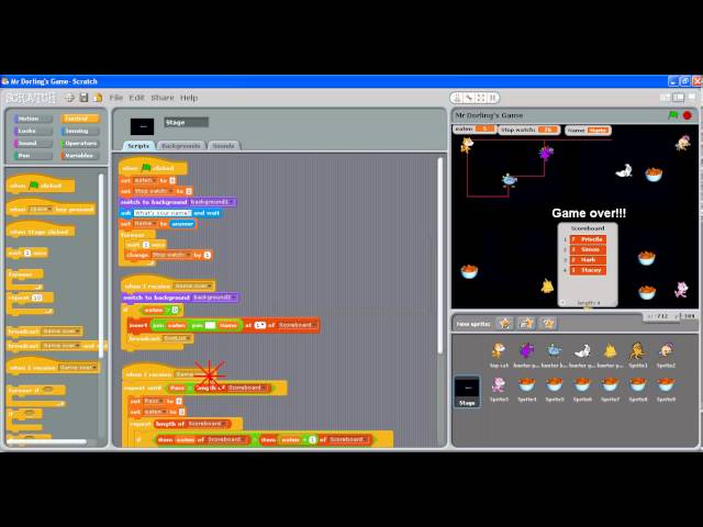 Part 2 of 3: Using Sorting Algorithm in Highest Scoreboard