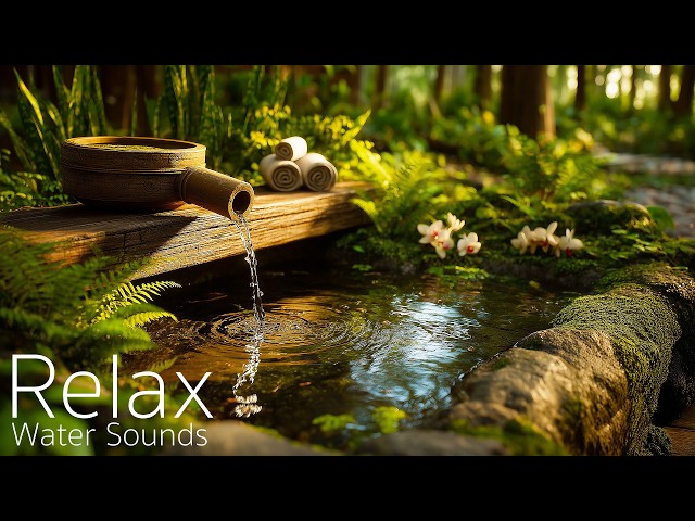 Water Sounds Healing Music 🌱 Perfect for Meditation & Unwinding