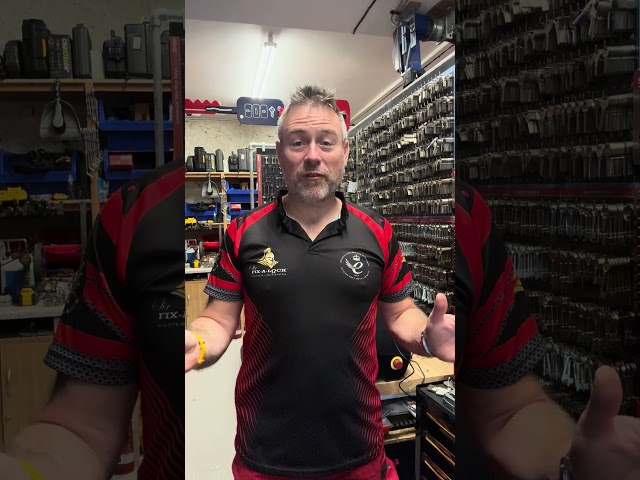 Master Locksmith, Paul Montgomery, from Sustainable Development recipient Sir Fix-a-Lock