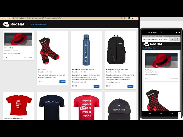 Automated + continuous deployment of mobile applications w/ Red Hat OpenShift Service on AWS (ROSA)