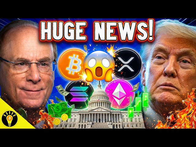 HUGE TRADFI CRYPTO ADOPTION! BLACKROCK CEO BULLISH & CLARITY ACT MAY NOT PASS!