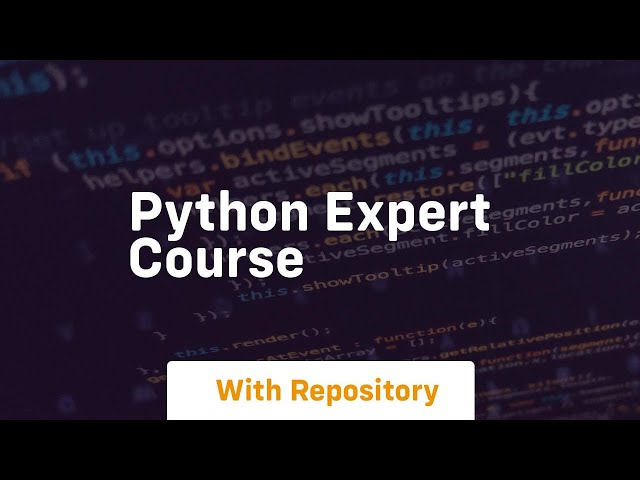 python expert course