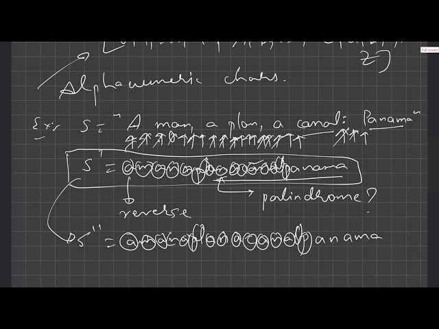 125. Valid Palindrome | Leetcode | Two Pointers | TC: O(n) | SC: O(n)