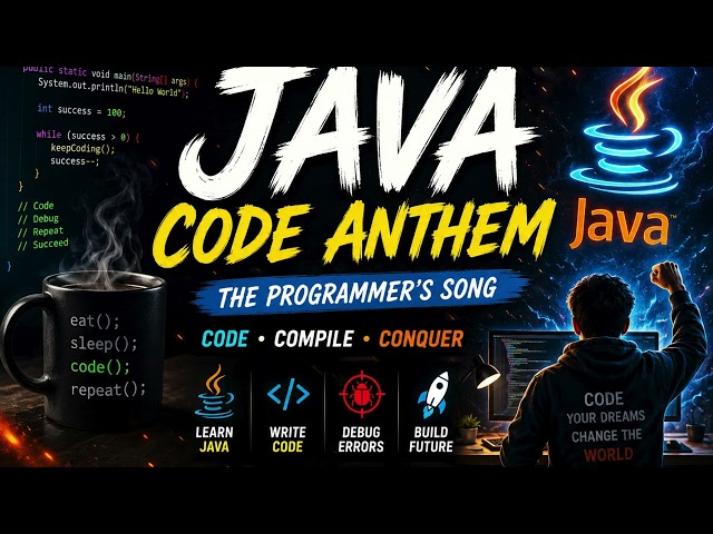🔥 JAVA CODE ANTHEM 🎵 | The Ultimate Programming Song for Coders | Java Song 2026
