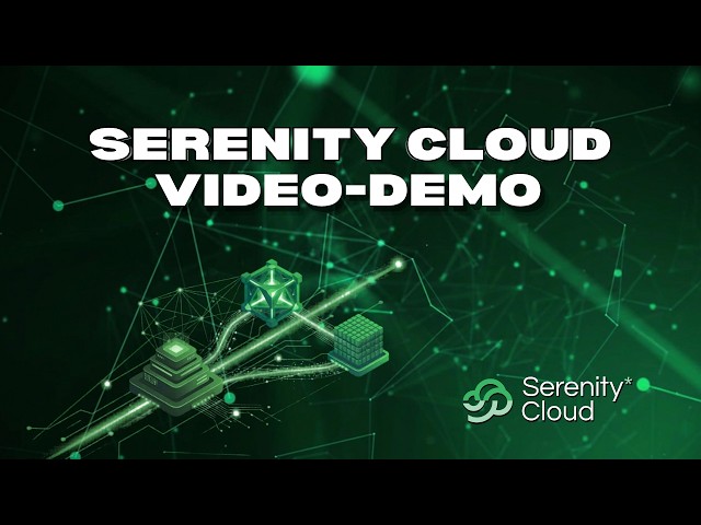 Serenity Cloud Demo: Europe's Sovereign AI GPU Cloud | Full Walkthrough