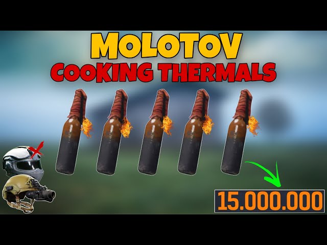 MOLOTOV ONLY SPAM ON THERMAL T6 ENEMIES ON TV STATION IN ARENA BREAKOUT