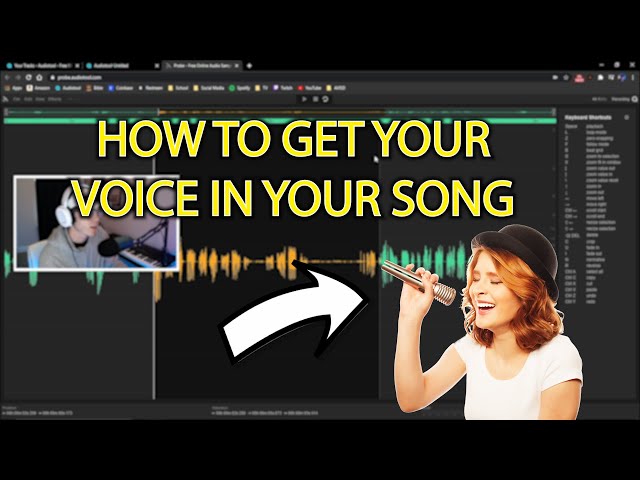 HOW TO RECORD YOUR VOICE FOR FREE ON AUDIOTOOL | AUDIOTOOL TUTORIAL | FREE MUSIC SOFTWARE