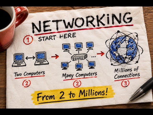 Networking Fundamentals for Beginners | What Is Networking & Where Do You Start? #TCPExpert