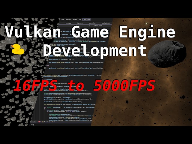 Vulkan Game Engine Development - 16FPS to 5000FPS
