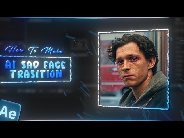 AI Sad Face Transition Tutorial In After Effects