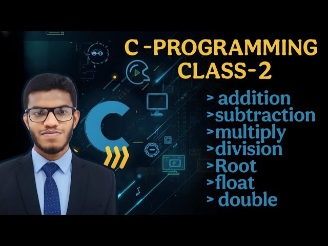 C Programming Bangla Tutorial | সি প্রোগ্রামিং শিখুন একদম শুরু থেকে |class-2