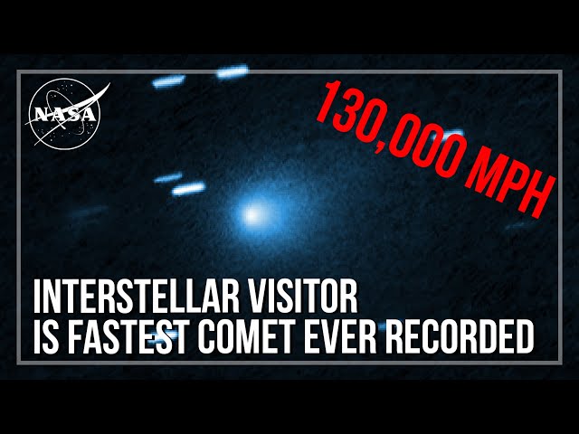 Interstellar Visitor is Fastest Comet Ever Recorded