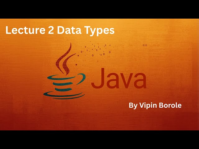 Java Data Types
